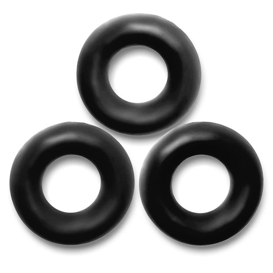 Oxballs FAT WILLY 3-pack Cockrings - Black