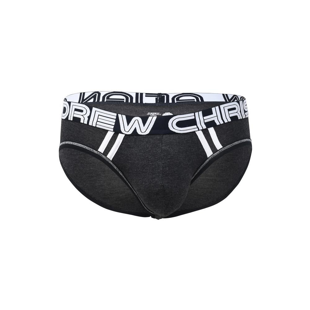 Andrew Christian CoolFlex Active Brief mit Show-It in Charcoal