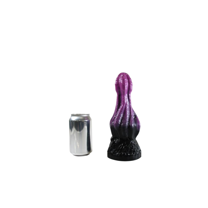 HellHound Hydra Dildo – Black Purple