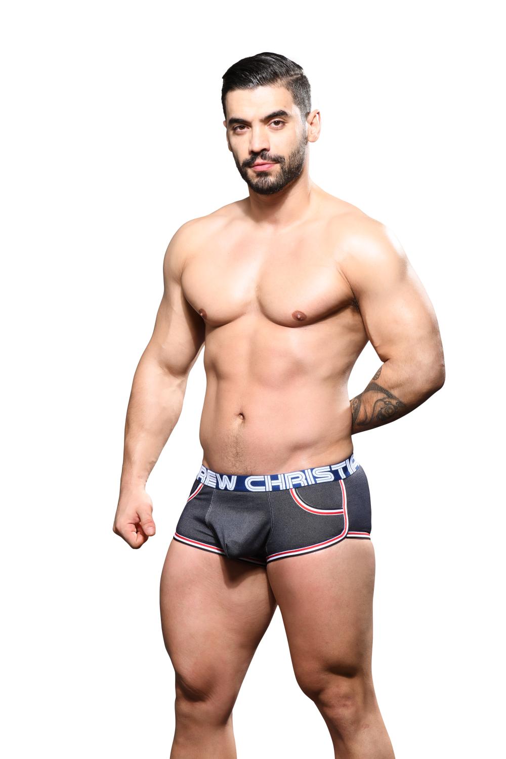Andrew Christian Denim Pocket Boxer