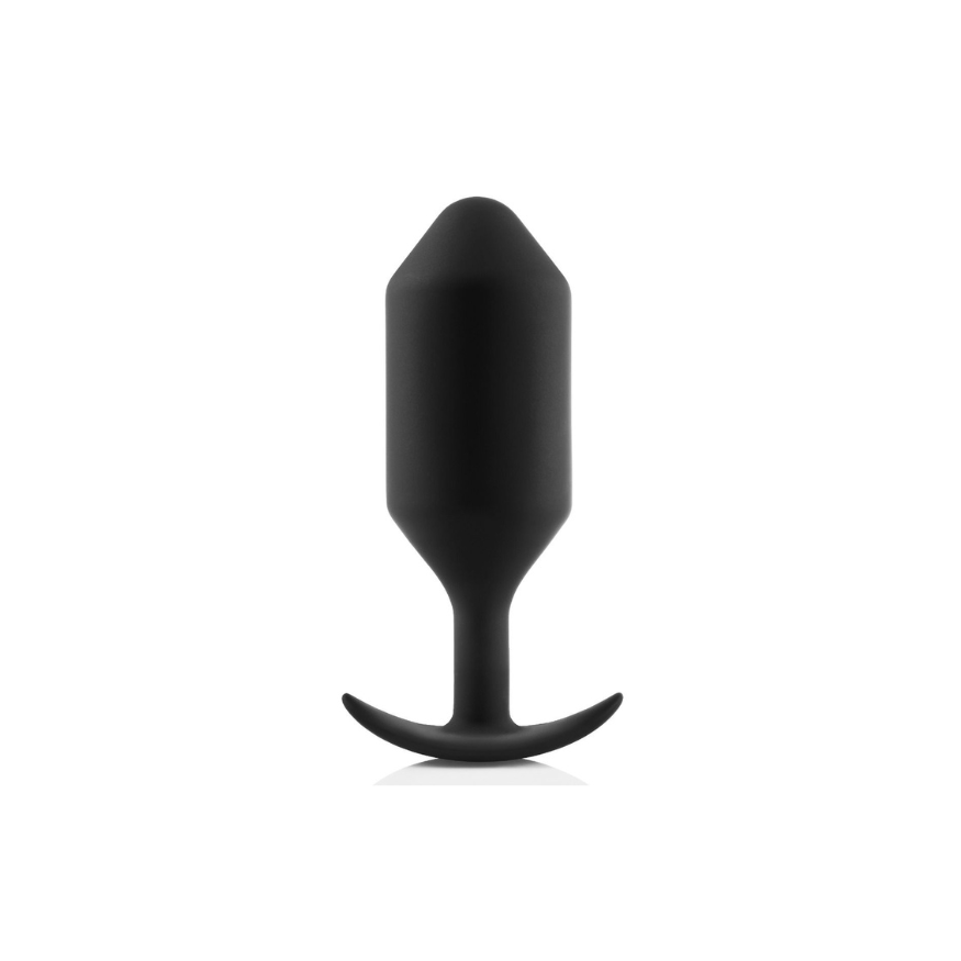 b-Vibe Snug Plug 6 – Schwerer Analplug für extremes Fullness-Feeling