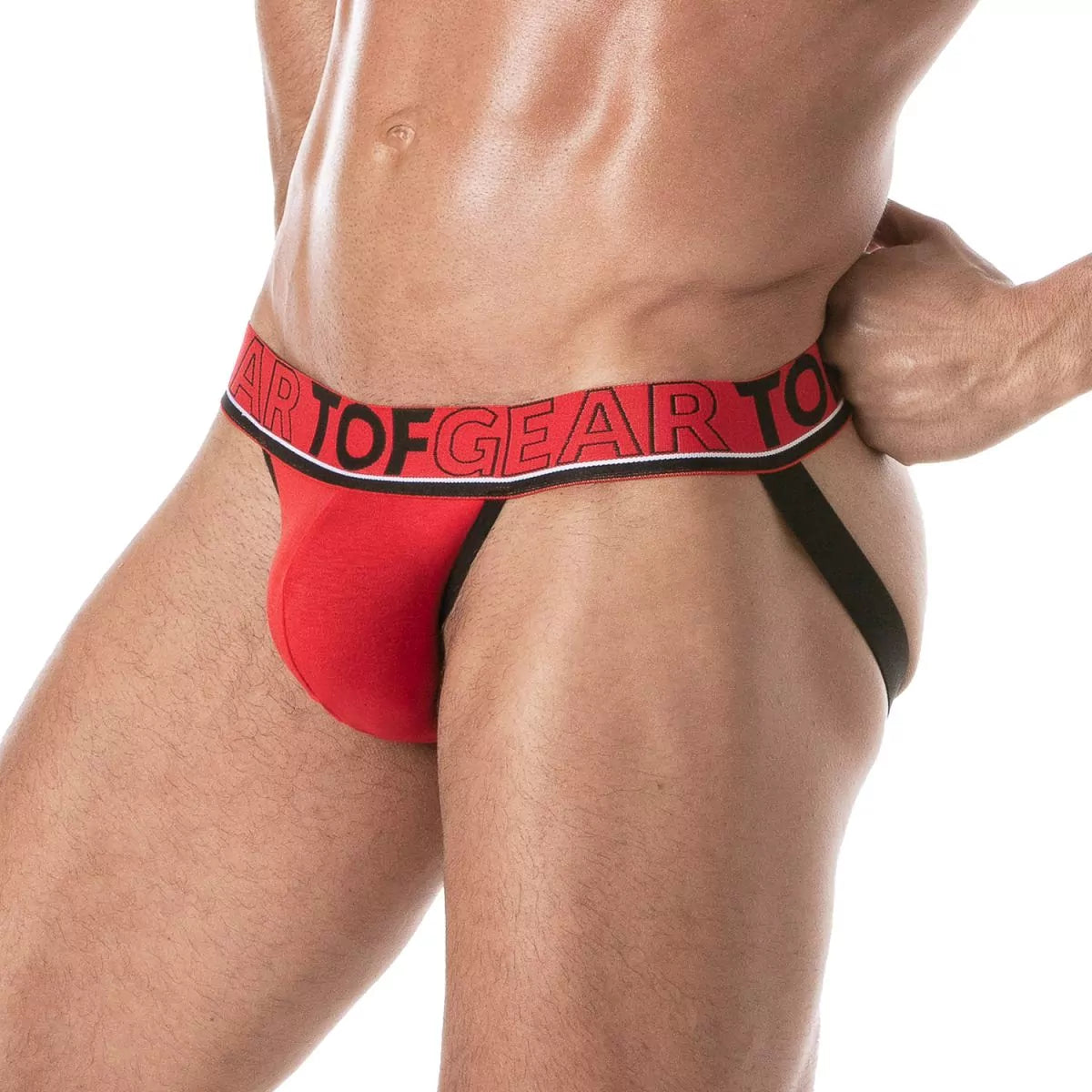 Champion Jockstrap Red von TOF PARIS