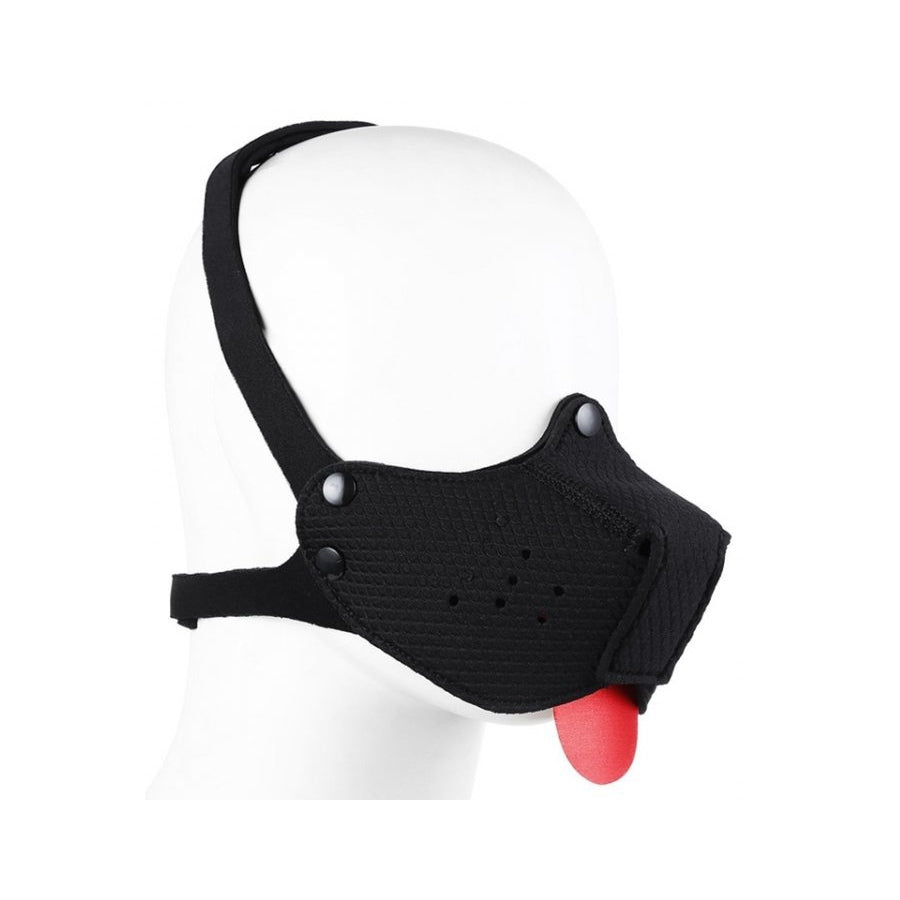 Neopren Schnauze + Zunge Puppy von Kinky Puppy