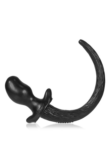 Oxballs BEAGLE Puppy Tail Plug – Schwarz (Größe M)