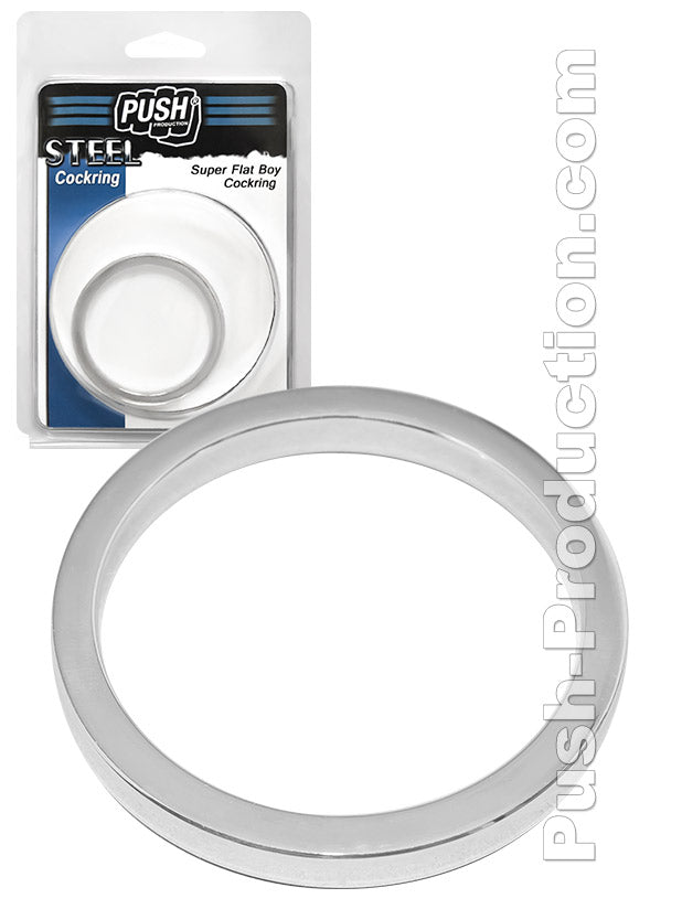 Push Steel - Super Flat Boy Cockring 45mm