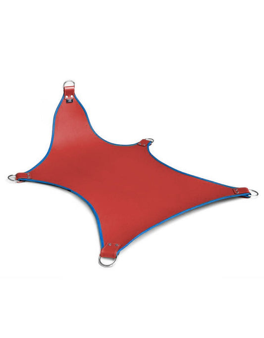 Mister B Basic Sling – Rot mit blauer Paspel