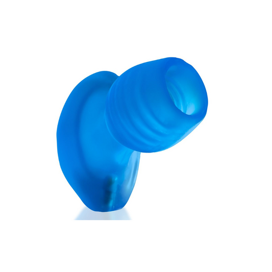 Oxballs GLOWHOLE-2 LED Buttplug – Blue Morph L