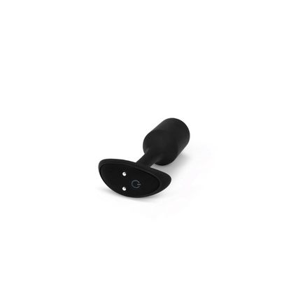 b-Vibe Vibrating Snug Plug – Vibrierender Butt Plug Größe M (Schwarz)