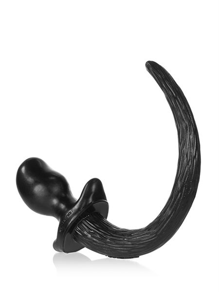 Oxballs BEAGLE Puppy Tail Plug – Schwarz (Größe M)
